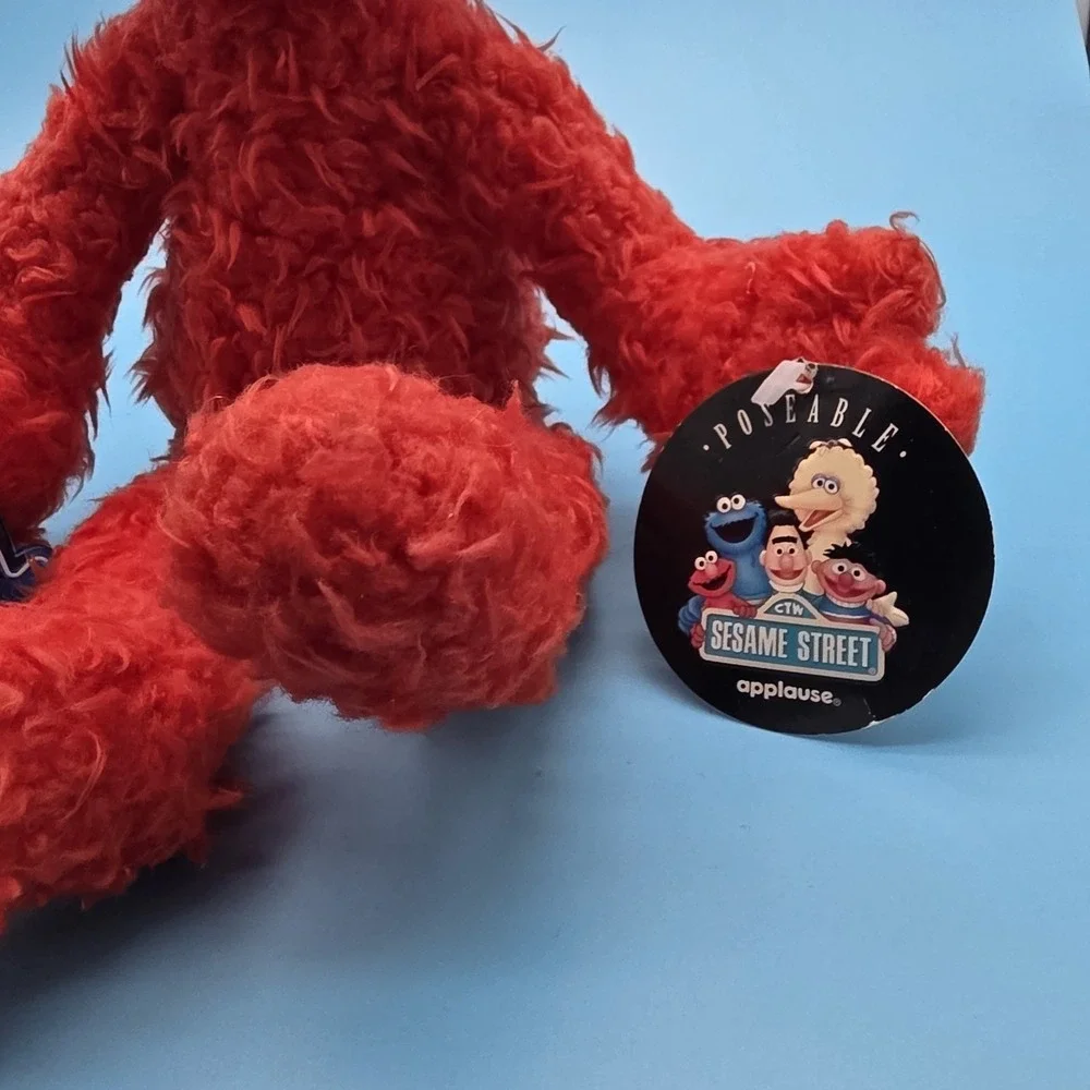 Vintage 90s Posable Elmo Sesame Street Applause‎ Nostalgia Childhood